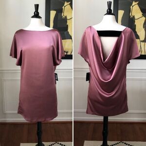 NWT Marina Rose Drape Open Back Dress 12072 6